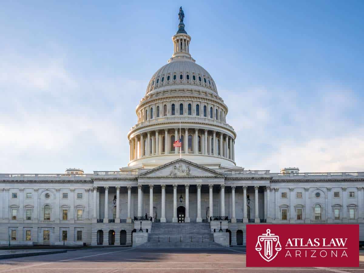 U.S. Capitol building representing federal operations and the impact of a government shutdown on legal and financial processes