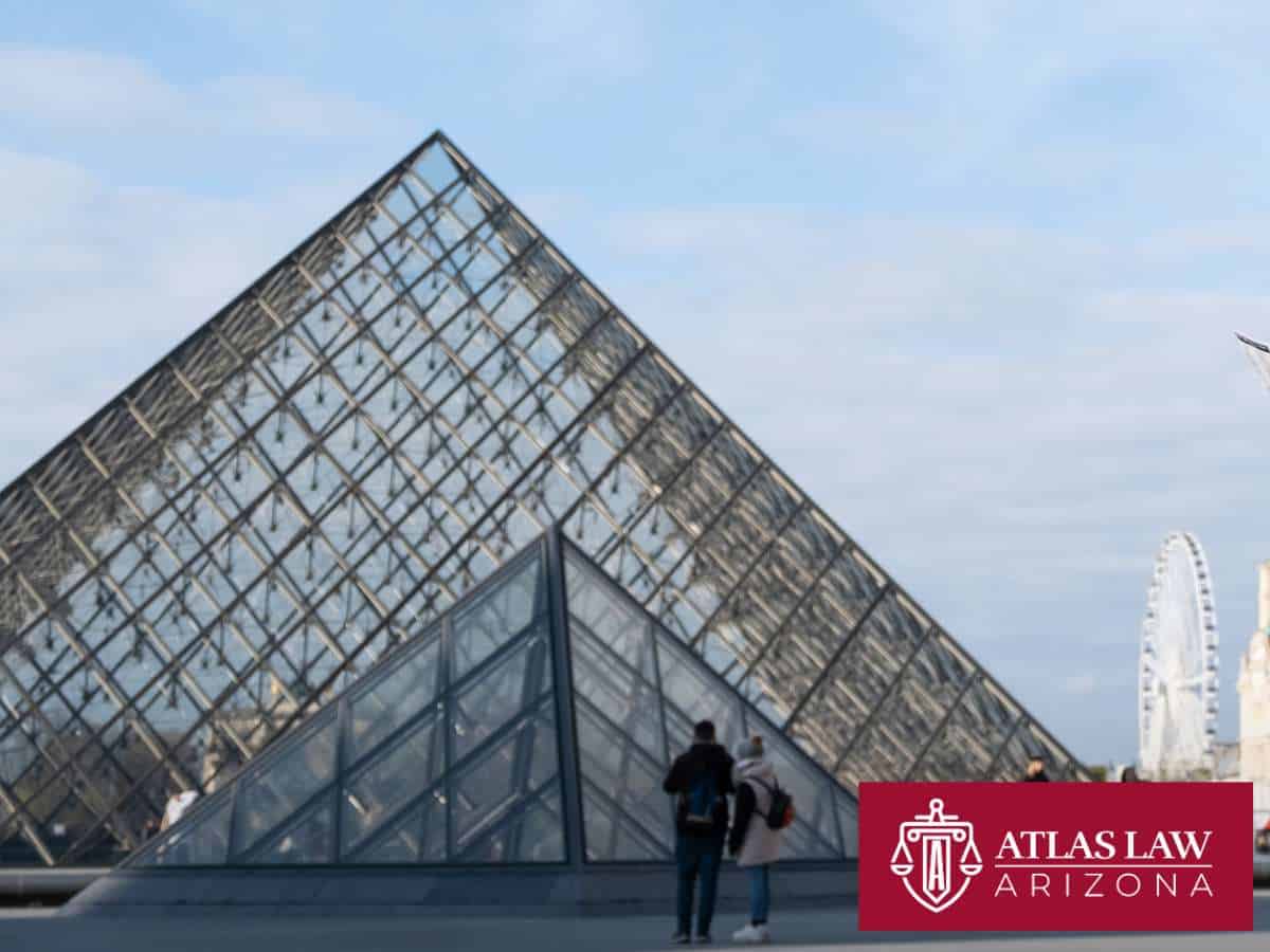 Louvre pyramid in Paris symbolizing the stolen Louvre Heist Jewels and their immense value